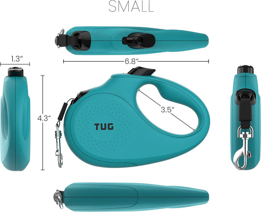 360° Tangle-Free Retractable Dog Leash – 16FT Strong Nylon Leash with Comfortable Grip for Small