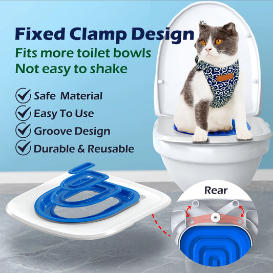 Pet Toilet Training Kit – Reusable Dog & Cat Potty Training Tray with Removable Easy-Clean Design