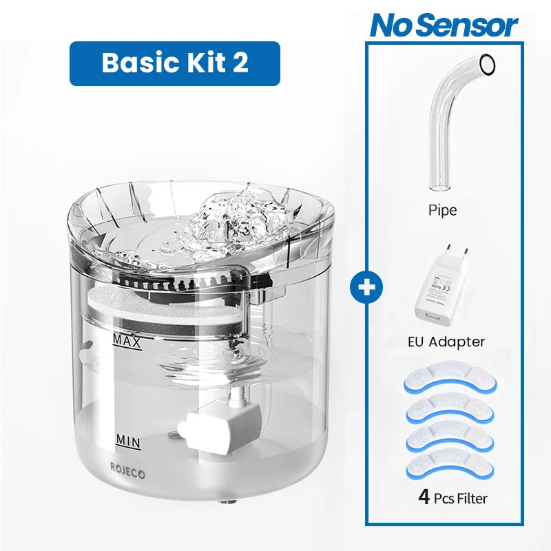 Automatic Cat Water Fountain – Smart Pet Drinking Fountain with Continuous Fresh Water Flow