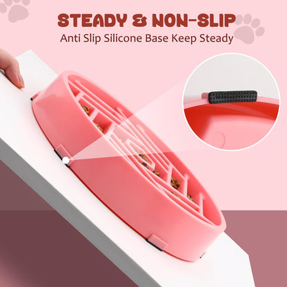 Slow Feeder Dog Bowl – Interactive Maze Feeding Bowl for Healthy Digestion and Anti-Gulping