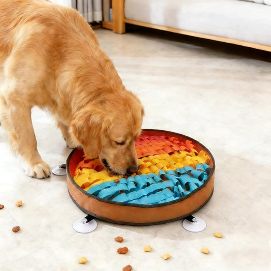 Interactive Snuffle Mat for Dogs – Slow Feeder & Treat Puzzle Mat for Mental Stimulation and Stress Relief