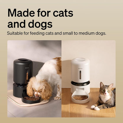 Smart Automatic Pet Feeder – Wi-Fi App-Controlled Dog & Cat Food Dispenser with Camera and Timed Feeding