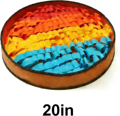 Interactive Snuffle Mat for Dogs – Slow Feeder & Treat Puzzle Mat for Mental Stimulation and Stress Relief