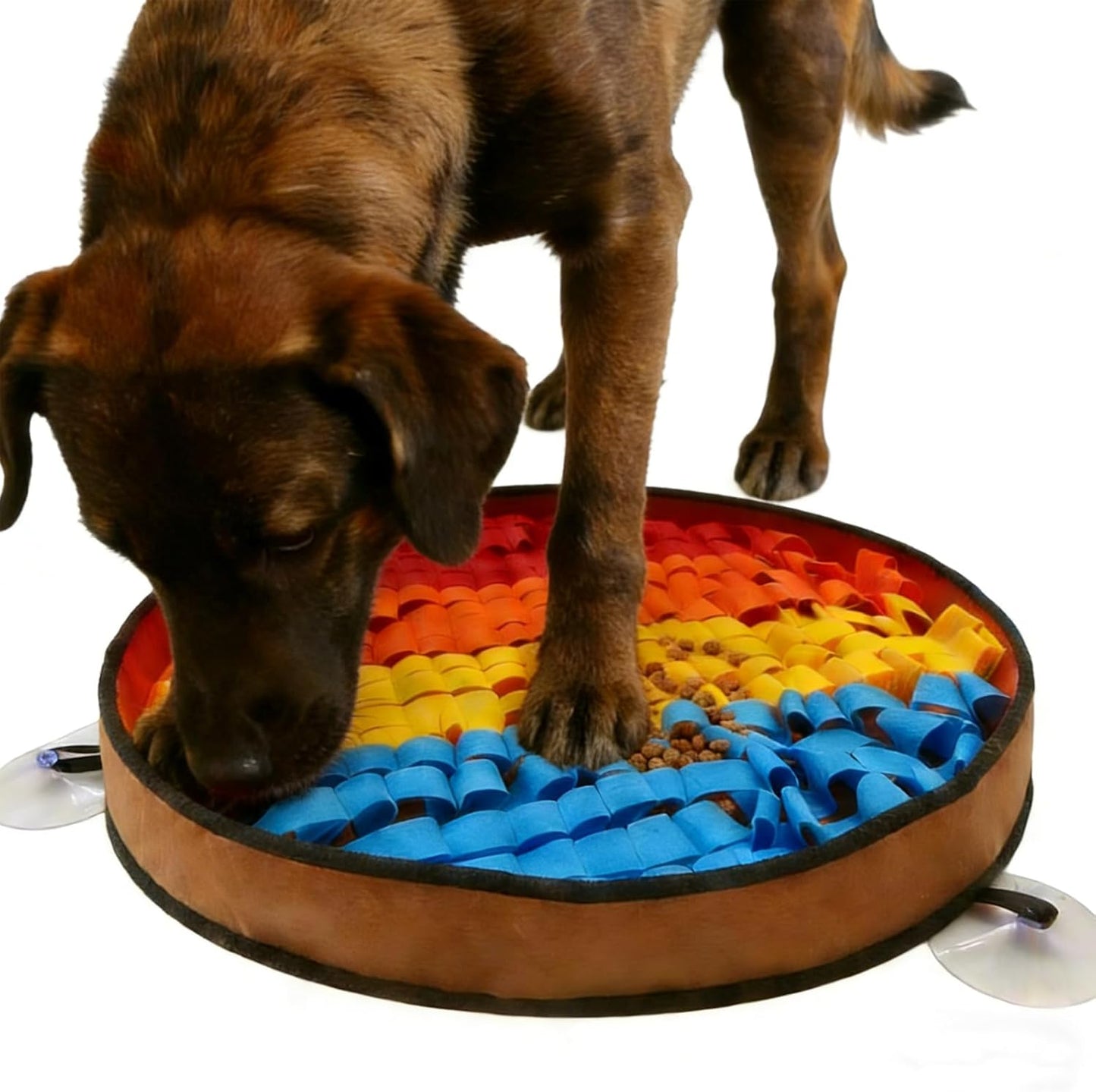 Interactive Snuffle Mat for Dogs – Slow Feeder & Treat Puzzle Mat for Mental Stimulation and Stress Relief