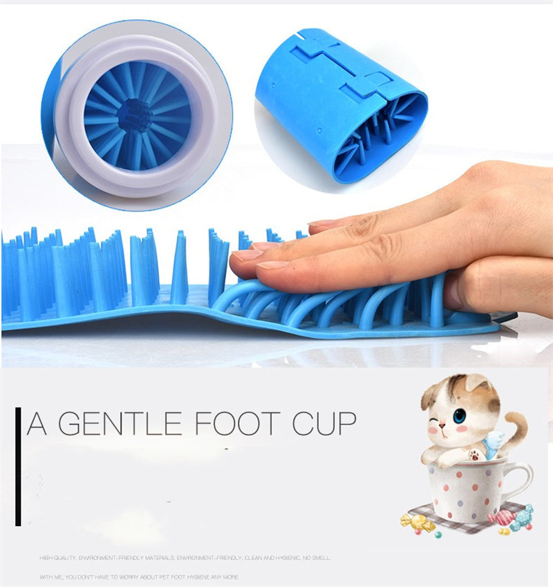 Silicone Pet Paw Cleaner – Dog Foot Cleaning Cup for Muddy Paws and Everyday Paw Care