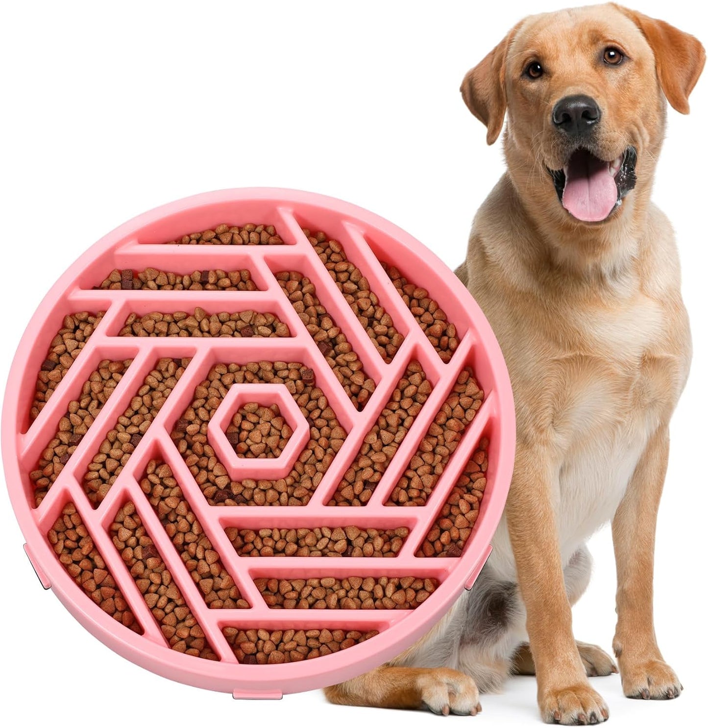Slow Feeder Dog Bowl – Interactive Maze Feeding Bowl for Healthy Digestion and Anti-Gulping