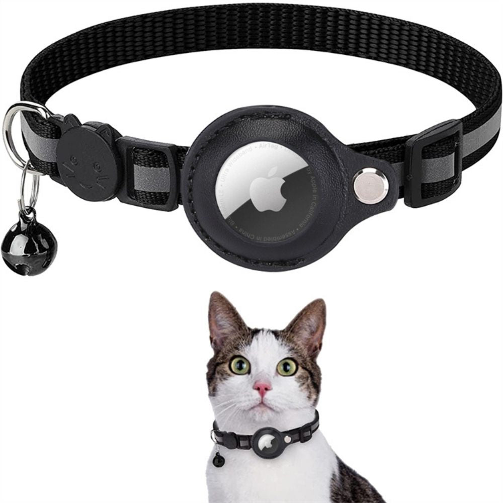 PS Tracking Cat Collar – Reflective Safety Collar with Quick-Release Buckle for Cats