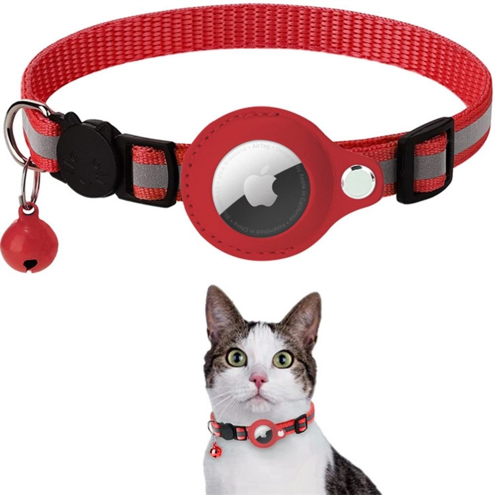PS Tracking Cat Collar – Reflective Safety Collar with Quick-Release Buckle for Cats