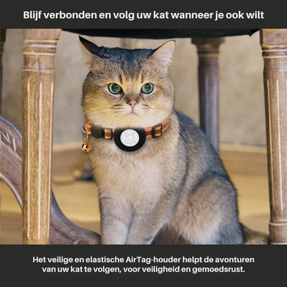 PS Tracking Cat Collar – Reflective Safety Collar with Quick-Release Buckle for Cats