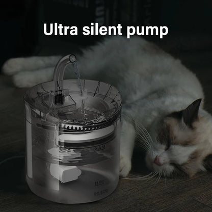 Automatic Cat Water Fountain – Smart Pet Drinking Fountain with Continuous Fresh Water Flow