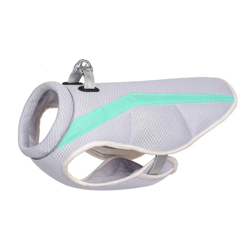 Cooling Dog Vest Harness – Quick-Dry Reflective Summer Jacket for Small, Medium, and Large Dogs