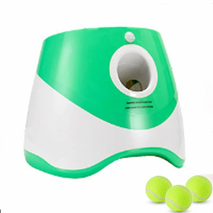 Automatic Dog Ball Launcher – Interactive Tennis Ball Throwing Machine for Dog Training and Play