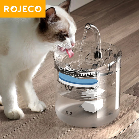 Automatic Cat Water Fountain – Smart Pet Drinking Fountain with Continuous Fresh Water Flow