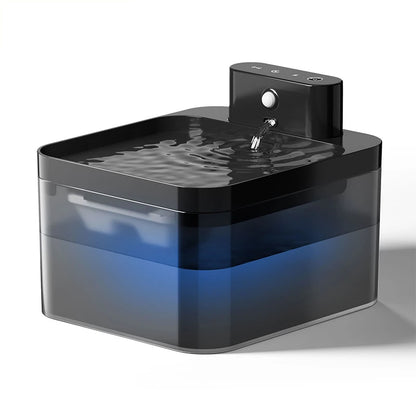 Pet Water Fountain 2.5L | Filtered Silent Dispenser  | Healthy Hydration for Cats & Dogs | USB Powered