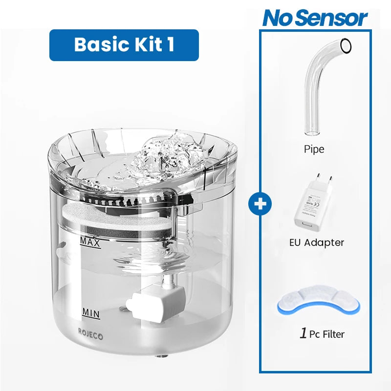 Automatic Cat Water Fountain – Smart Pet Drinking Fountain with Continuous Fresh Water Flow