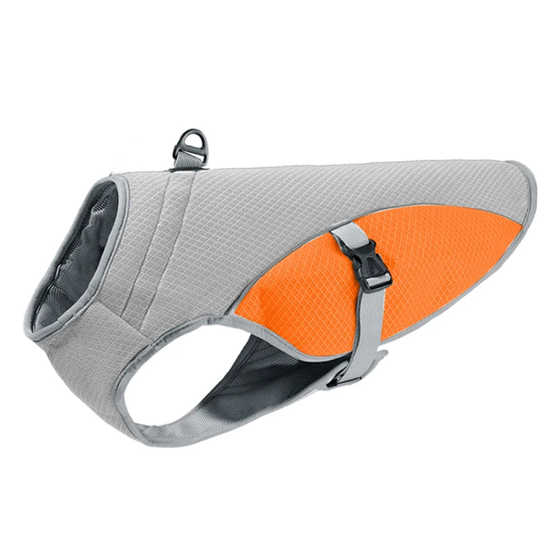 Cooling Dog Vest Harness – Quick-Dry Reflective Summer Jacket for Small, Medium, and Large Dogs