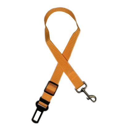 Adjustable Pet Car Seat Belt – Safety Harness Lead Clip for Dogs and Cats Travel Protection
