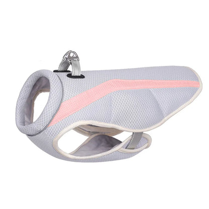 Cooling Dog Vest Harness – Quick-Dry Reflective Summer Jacket for Small, Medium, and Large Dogs