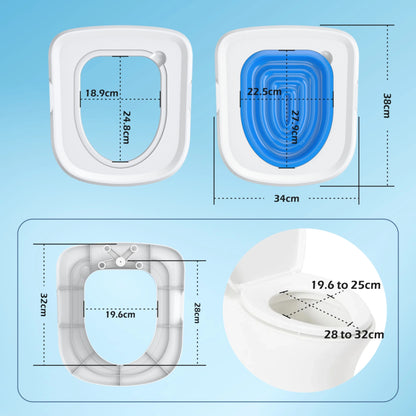 Pet Toilet Training Kit – Reusable Dog & Cat Potty Training Tray with Removable Easy-Clean Design