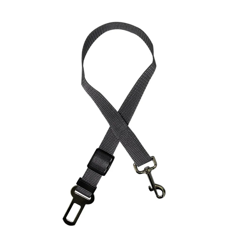 Adjustable Pet Car Seat Belt – Safety Harness Lead Clip for Dogs and Cats Travel Protection